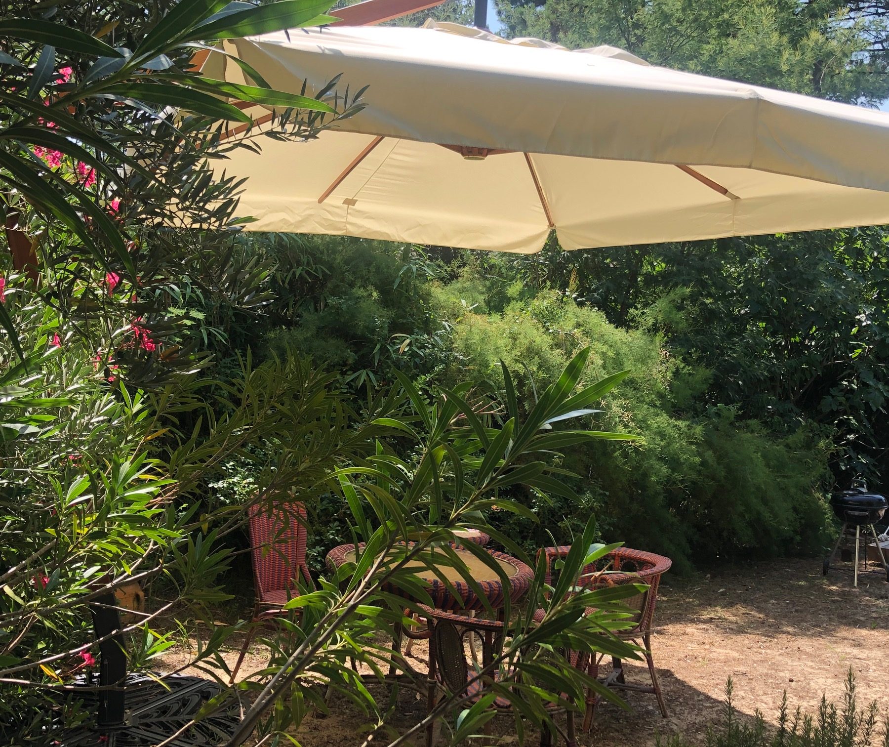 PARASOL EXCENTRE CAP CAMARAT 3X4 M