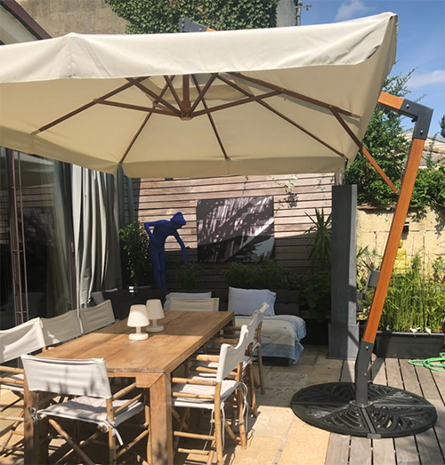 PARASOL EXCENTRE CAP CAMARAT 3x4 M – Image 2